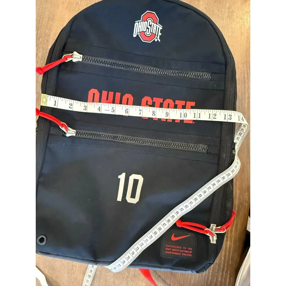 The Ohio State Buckeyes Team Issued Football Nike Backpack Travel Bag #10